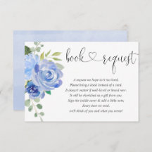 pojkbabydusch bok, begäran om marinblå vit encl