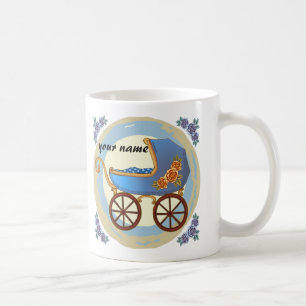 Pojkbarnvagn Kaffemugg