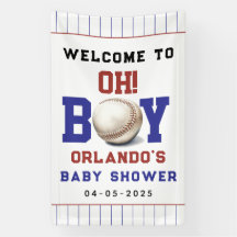 Pojkbaseboll baby shower | Mysig sportfest