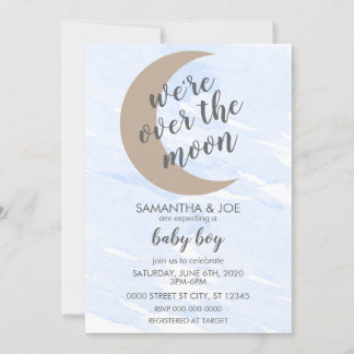 POJKE BABY SHOWER-INBJUDAN INBJUDNINGAR
