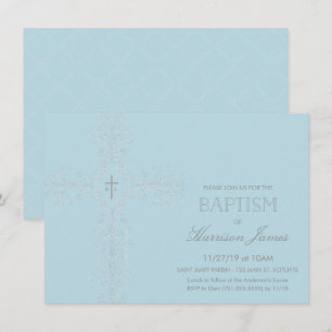 Pojke Baptism bjudan till Kor, Initialer Inbjudningar