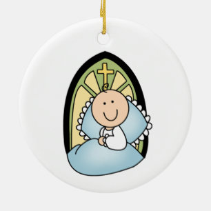 Pojke Baptism Ornament