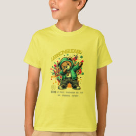 POJKE/BARN DABBING FRAMTIDA LEKTIONER LÄR T-SHIRT 