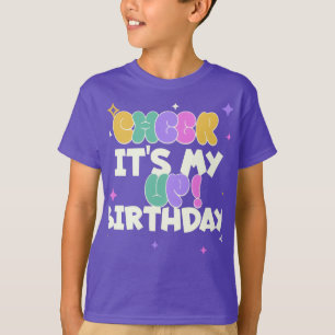 POJKE BARN FÖDELSEDAGSUPPSKATTANDE T-SHIRT
