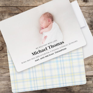 Pojke Blue Photo Simple Cute Stripe Play