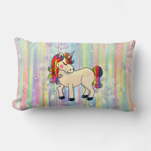 Pojke Bubbles & unicorns Lumbarkudde