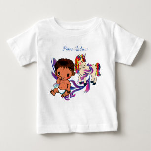 Pojke Bubbles & Unicorns T Shirt