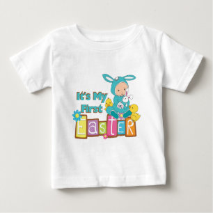 Pojke Bunny First Påsk T-shirt