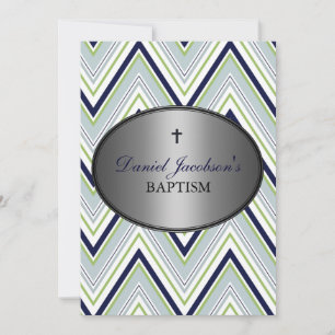 Pojke Dop Invitation Inbjudningar