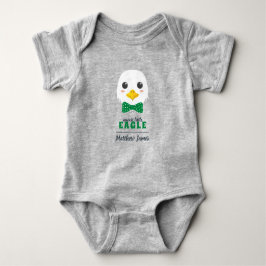 Pojke Eagle Grönt Bodykostym T Shirt
