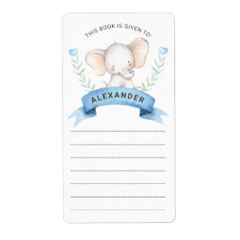 Pojke Elephant bok Fraktsedel