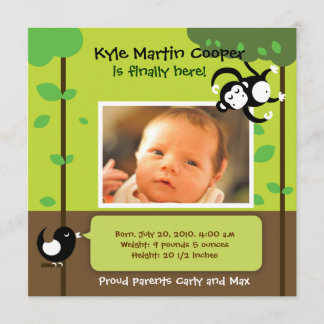 Pojke födelsedag meddelande