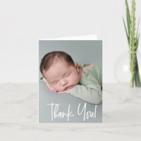 Pojke födelsemeddelande babystölder Tack