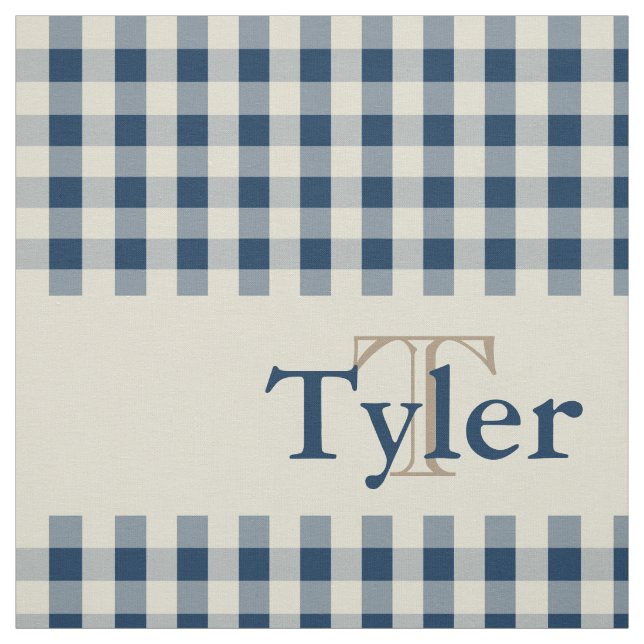 Pojke för anpassningsbar för Monogram för Tyg (Provkarta)