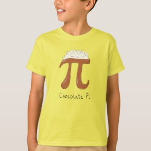Pojke för barn för dag för Pi för Math för T Shirt