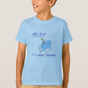Pojke för sagor för amerikanGranny högväxt T Shirt