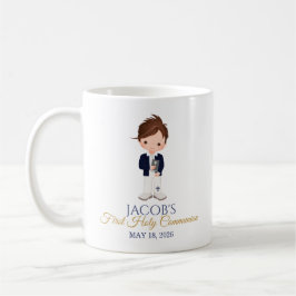 Pojke Första Nattvarden Minimalistisk Keramisk Mug Kaffemugg