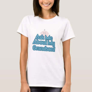 Pojke Fråga om mina morson-skjortor och gåvor T Shirt