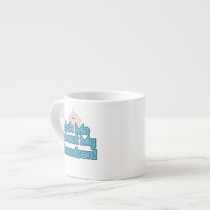 Pojke frågar om mina morsongåvor espressomugg