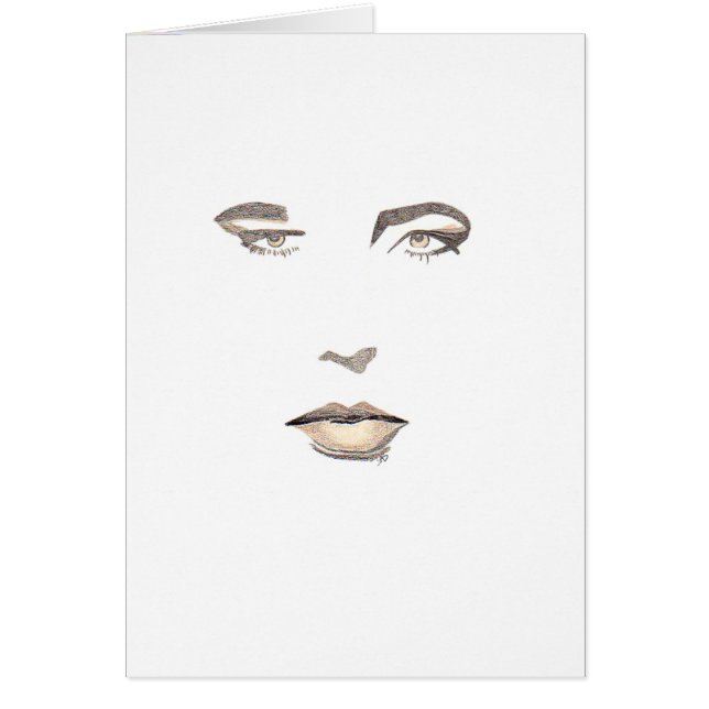 Pojke George Hälsningskort (Framsidan)