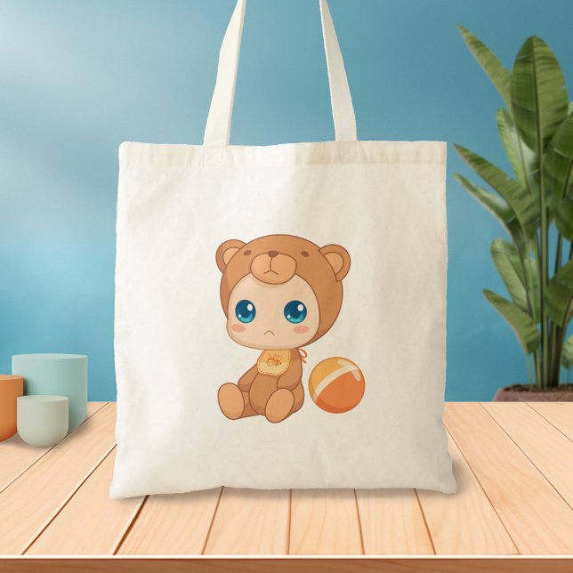 Pojke Girl Bear Jumpdräkt Tygkasse (Skapare uppladdad)