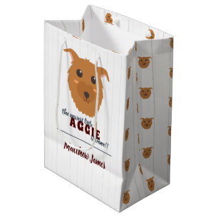 Pojke Hund Maroon Baby Shower