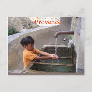 Pojke i den Provence vykortet Vykort