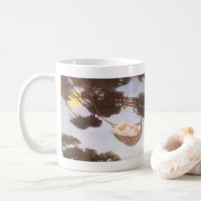 Pojke i Hassoc-träd av Jessie Willcox Smith Kaffemugg (Med munk)