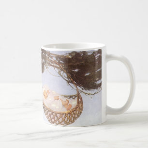 Pojke i Hassoc-träd av Jessie Willcox Smith Kaffemugg