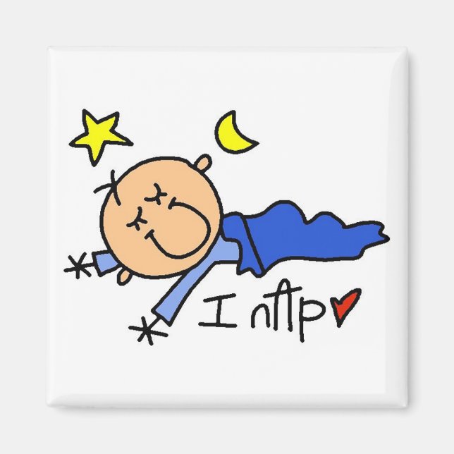 Pojke I Nap Magnet (Framsidan)