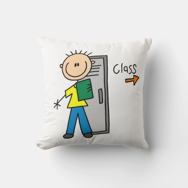 Pojke i skolan kudde (Framsida)