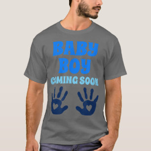 Pojke kommer snart att visa Gender för Coola T Shirt