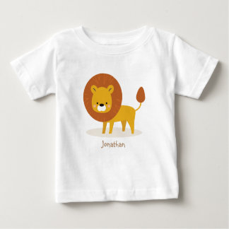 Pojke lejona baby-skjortor t shirt