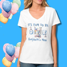 Pojke' Mamma Namn One Cute Dinosaurs T Shirt