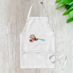 Pojke med en supersoaker förkläde<br><div class="desc">Pojke med en supersoaker-apron</div>