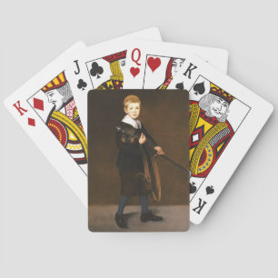Pojke med ett ord (av Edouard Manet) Casinokort