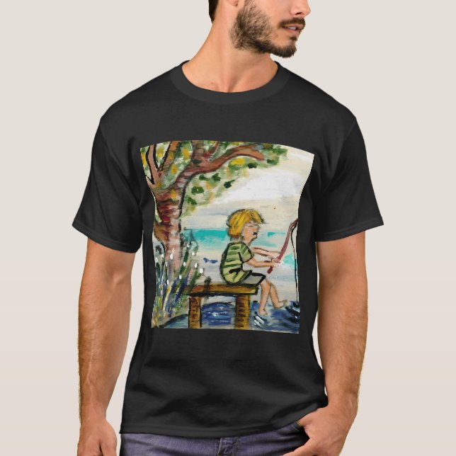 Pojke Med Sockeye T Shirt (Framsida)