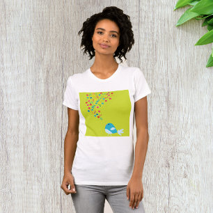 Pojke Meddelande från Womens T-Shirt