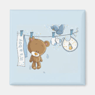 Pojke Nalle Baby Magnet