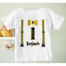 Pojke Namn 1 Kärlek Tuxedo T Shirt