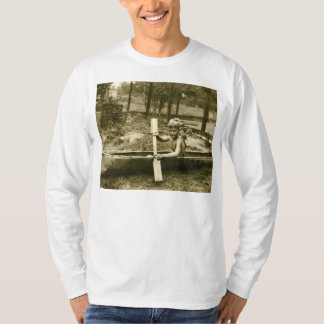 Pojke och flicka från 40-tal t-shirt