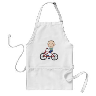 Pojke på cykelTshirts och gåvor Förkläde