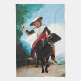 Pojke på en ramma Francisco José de Goya Kökshandduk