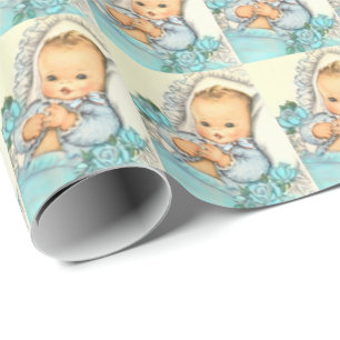 pojke papper för BABY SHOWERgåvasjal Presentpapper