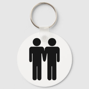 Pojke + Pojke Keychain Nyckelring