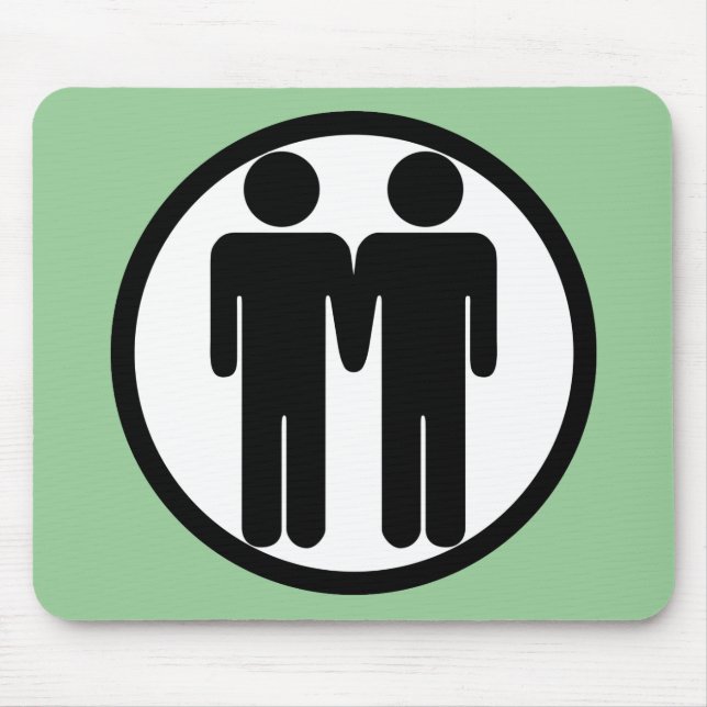 Pojke + Pojke Mousepad Musmatta (Framsidan)