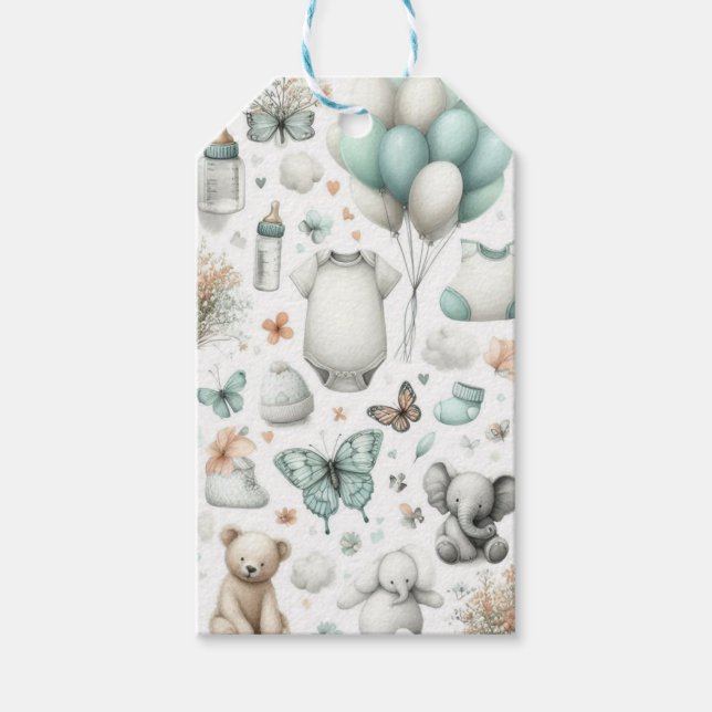 Pojke Presentetikett (Framsidan)