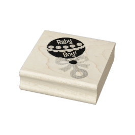 Pojke Rattle Stämpel