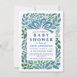 Pojke Shower Gift Inbjudningar