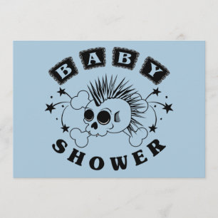 Pojke Shower Inbjudan